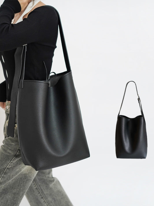 Camiliane™ | RowRuche Fourre-tout en cuir de vachette